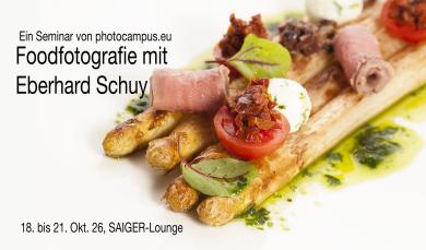 Minimalistische Foodfotografie mit Eberhard Schuy und Hermann Will vom 18. bis 21. Oktober 2026 